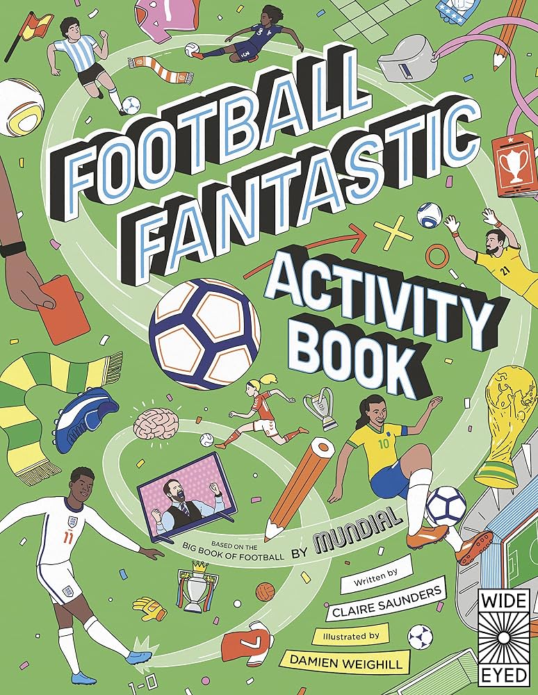 Football Fantastic Activity Book for Kids 7 Plus