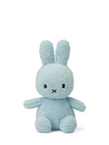 Light Blue Terry Cloth Rabbit Soft Toy 23cm