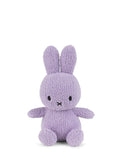 Lilac Terry Cloth Rabbit Soft Toy 23cm