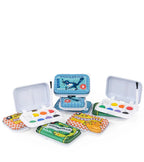 Mini-Aquarellfarben-Set mit Pinsel