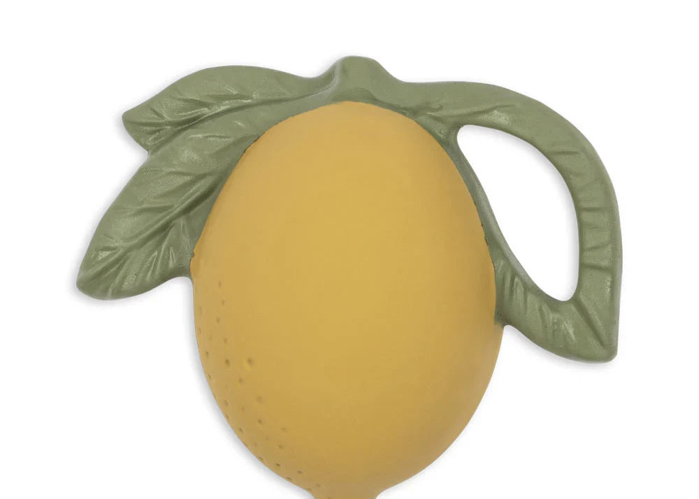 Natural Rubber Lemon Baby Teether Toy