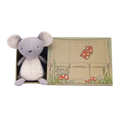 Squirrel Soft Toy in Illustrated Keepsake Box