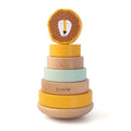 Wooden Ring Stacking Toy for Babies Lion