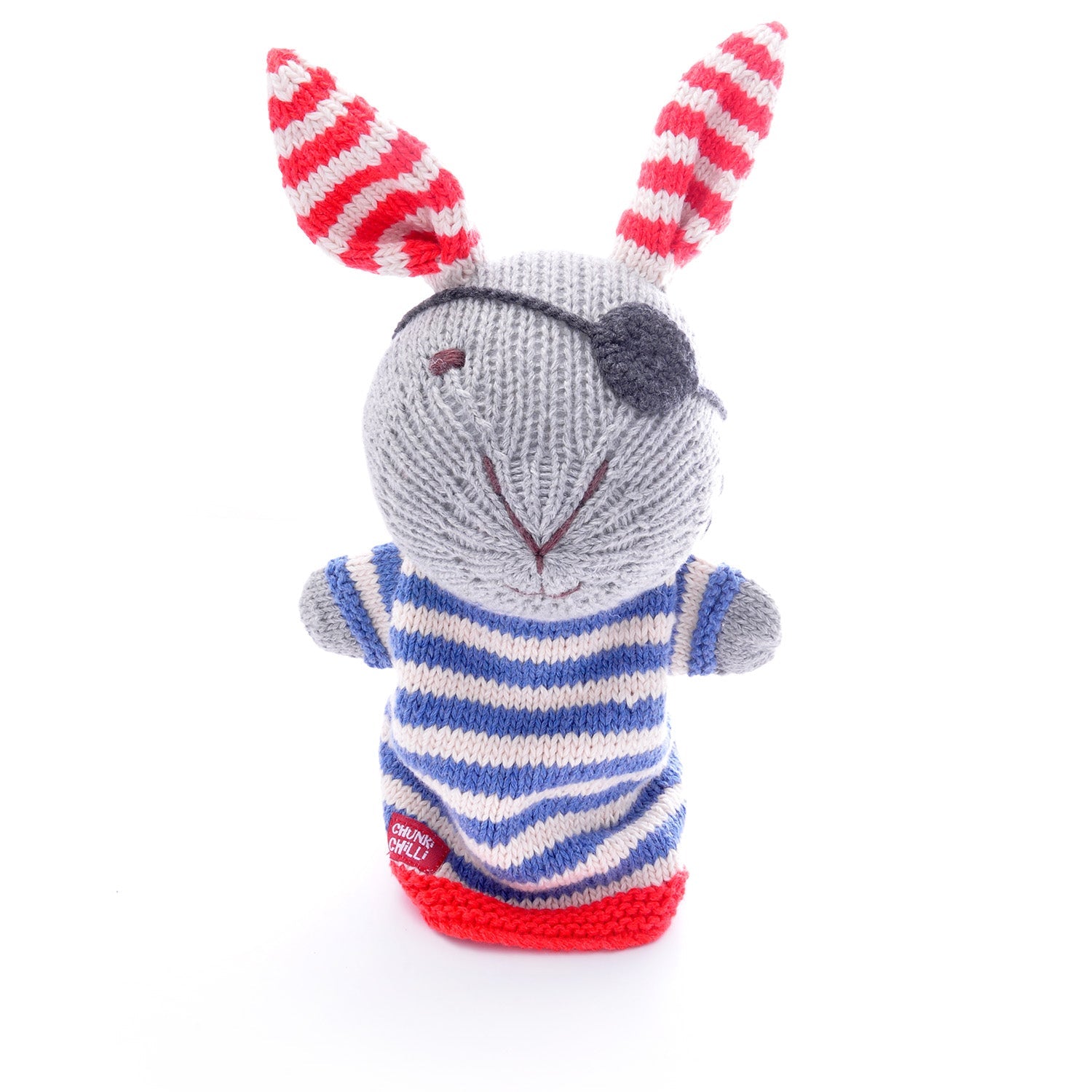 Chunki Chilli: Pirate Rabbit Hand Puppet